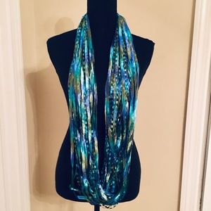 Handmade ribbon scarf